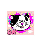 くろたびにゃんこの動くスタンプ★あいさつ（個別スタンプ：3）