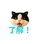 ニードルフェルト風偽こま（個別スタンプ：12）