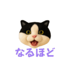 ニードルフェルト風偽こま（個別スタンプ：14）