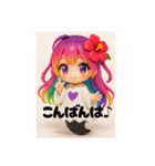 毎日使えるかいりちゃんスタンプ♪（個別スタンプ：4）