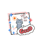 動く！夏休みスタンプ（個別スタンプ：1）