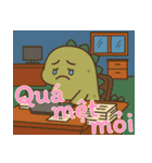 絶望ベビーダイノ (ベトナム) Ver2（個別スタンプ：6）