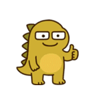 絶望ベビーダイノ (漢字) Ver2（個別スタンプ：40）