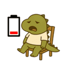 絶望ベビーダイノ (タイ) Ver2（個別スタンプ：12）