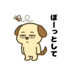 やる気ゼロ犬のゆるスタンプ（個別スタンプ：8）