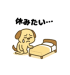 やる気ゼロ犬のゆるスタンプ（個別スタンプ：11）
