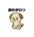 やる気ゼロ犬のゆるスタンプ（個別スタンプ：21）