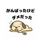 やる気ゼロ犬のゆるスタンプ（個別スタンプ：35）