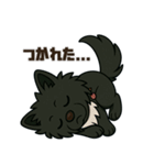 黒毛のポメラニアン【カイ】だよ（個別スタンプ：8）