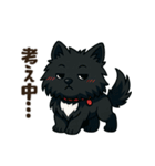 黒毛のポメラニアン【カイ】だよ（個別スタンプ：20）