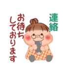 ぷくぷくさん♡夏の気づかい（個別スタンプ：34）