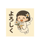 和花月のひとこと便り（個別スタンプ：24）