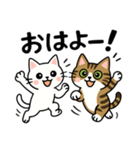 ねこのラテノア（個別スタンプ：1）