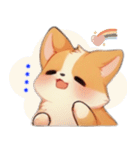 愛らしいコーギーの日常 (J1)（個別スタンプ：10）