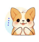 愛らしいコーギーの日常 (J1)（個別スタンプ：15）