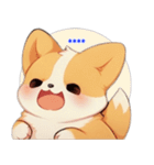 愛らしいコーギーの日常 (J1)（個別スタンプ：30）