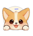 愛らしいコーギーの日常 (J1)（個別スタンプ：36）