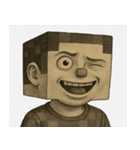 ゲームに夢中男児（個別スタンプ：7）