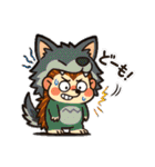 ビビりハリネズミ＊ピリ日常スタンプ6（個別スタンプ：1）