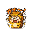 ビビりハリネズミ＊ピリ日常スタンプ6（個別スタンプ：5）