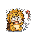 ビビりハリネズミ＊ピリ日常スタンプ6（個別スタンプ：7）