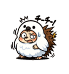 ビビりハリネズミ＊ピリ日常スタンプ6（個別スタンプ：11）