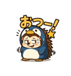 ビビりハリネズミ＊ピリ日常スタンプ6（個別スタンプ：33）
