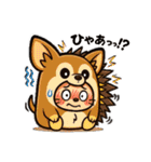 ビビりハリネズミ＊ピリ日常スタンプ6（個別スタンプ：35）