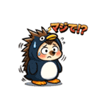 ビビりハリネズミ＊ピリ日常スタンプ6（個別スタンプ：36）