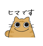 ねこぽっくる茶トラ【友達】（個別スタンプ：7）
