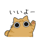 ねこぽっくる茶トラ【友達】（個別スタンプ：13）