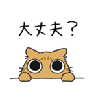 ねこぽっくる茶トラ【友達】（個別スタンプ：29）