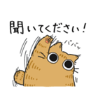 ねこぽっくる茶トラ【友達】（個別スタンプ：34）