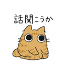 ねこぽっくる茶トラ【友達】（個別スタンプ：35）