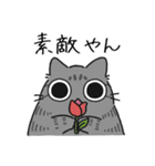 ねこぽっくるサバトラ【友達】（個別スタンプ：22）