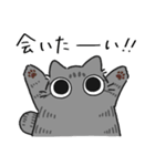 ねこぽっくるサバトラ【友達】（個別スタンプ：23）