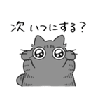 ねこぽっくるサバトラ【友達】（個別スタンプ：25）