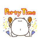デブくま（英語おデブ）（個別スタンプ：8）