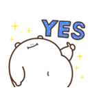 デブくま（英語おデブ）（個別スタンプ：20）