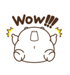 デブくま（英語おデブ）（個別スタンプ：21）