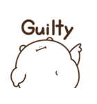 デブくま（英語おデブ）（個別スタンプ：33）