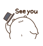 デブくま（英語おデブ）（個別スタンプ：38）