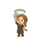 清掃員のお仕事スタンプ4（個別スタンプ：9）