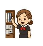 清掃員のお仕事スタンプ4（個別スタンプ：19）
