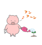 微妙に使いやすいぶた（文字あり）（個別スタンプ：8）