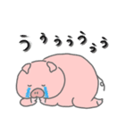 微妙に使いやすいぶた（文字あり）（個別スタンプ：27）
