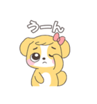 かわいい犬っぽい子の日常スタンプ（個別スタンプ：30）