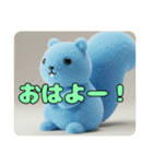 もふもふリススタンプ（個別スタンプ：6）