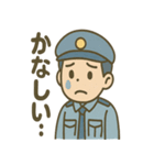 警備員くんのやさしいあいさつスタンプ（個別スタンプ：24）