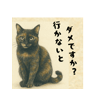 サビ猫のひとりごと（個別スタンプ：23）